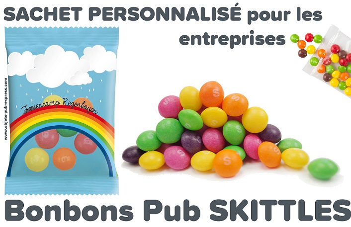 bonbons publicitaires SKITTLES