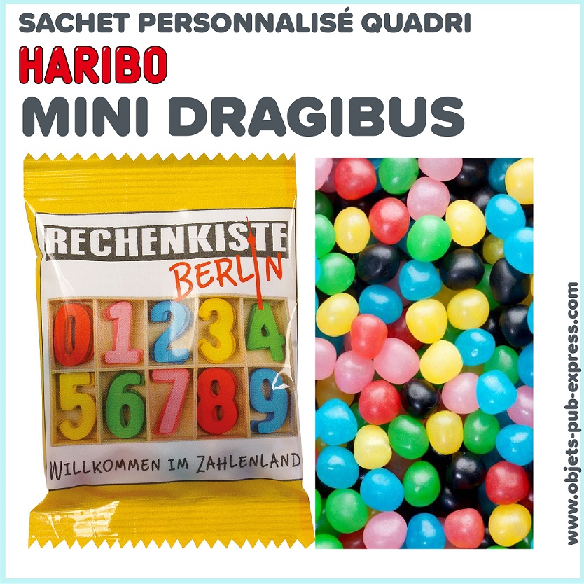 HARIBO DRAGIBUS bonbon publicitaire