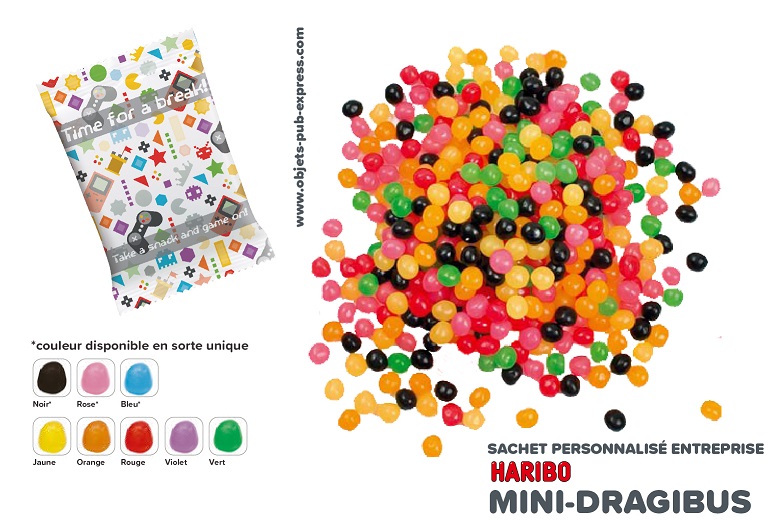 haribo MINI DRAGIBUS bonbons sachet pub